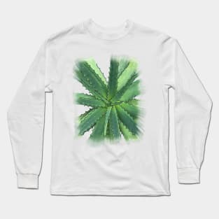 Faded Succulent Long Sleeve T-Shirt